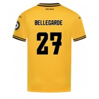 Maglia Calcio Wolves Jean-Ricner Bellegarde #27 Prima Divisa 2024-25 Manica Corta